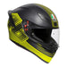 AGV K1 Edge Full Face Helmet - Black/Yellow - MotoHeaven