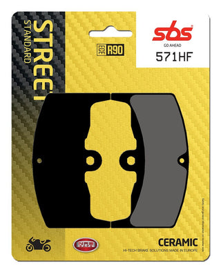 SBS Organic Brake Pads Front-Rear - 571HF-