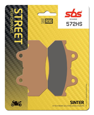 SBS FRICTION - Sinter Front Brake Pads - 572HS-