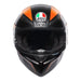AGV K1 Warmup Full Face Helmet - Black/Orange - MotoHeaven