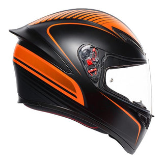 AGV K1 Warmup Full Face Helmet - Black/Orange - MotoHeaven