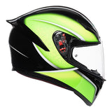 AGV K1 Qualify Full Face Helmet - Black/Lime - MotoHeaven