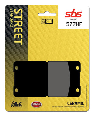 SBS Organic Brake Pads Front-Rear - 577HF-