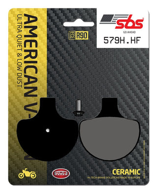 SBS Hd Ceramic Brake Pads Front-Rear - 579H.HF-