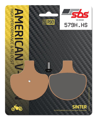 SBS Hd Sintered Brake Pads Front - 579H.HS-