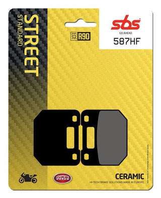 SBS FRICTION - Ceramic Front Brake Pads - 587HF-
