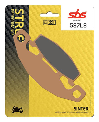 SBS Sintered Brake Pads Rear Road - 597LS-