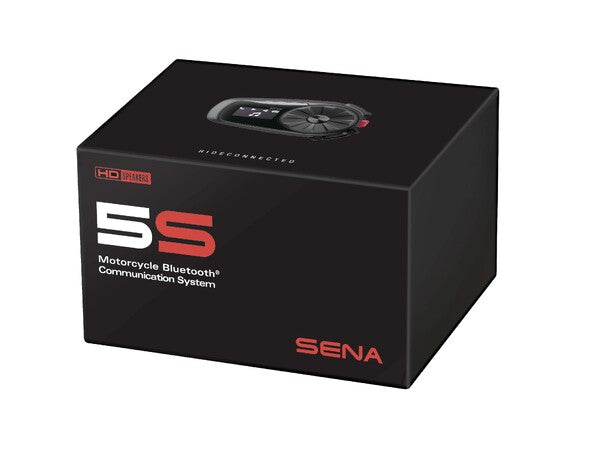Sena 5S SINGLE with HD Speakers, no FM Radio, no Voice Commands