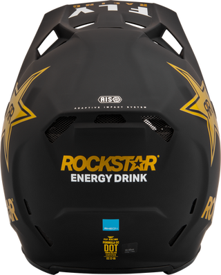 Fly Racing Formula CC Rockstar Helmet - Matt Black Gold