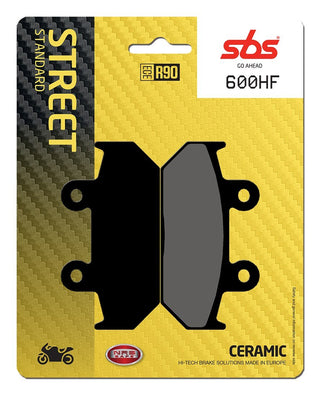 SBS FRICTION - Ceramic Front Brake Pads - 600HF-