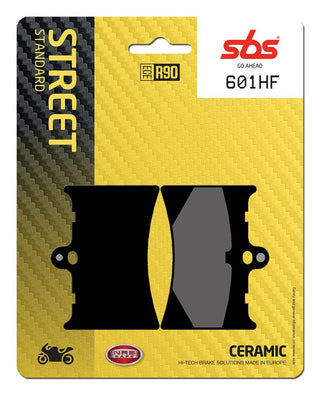 SBS Organic Brake Pads Front-Rear - 601HF-