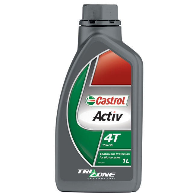 Castrol Activ 4T 15W-50 Engine Oil 1 Litre