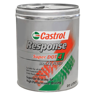 Castrol React Performance Dot 4 Brake Fluid 20 Litre