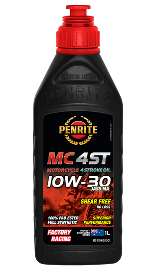 Penrite  MC-4ST 10W-30 100% Pao Ester Full Synthetic Engine Oil 1 Litre