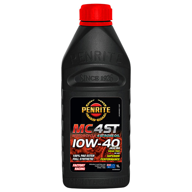 Penrite MC-4ST 10W-40 100% Pao Ester Full Synthetic Engine Oil 1 Litre