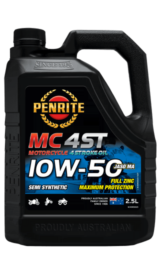 Penrite MC-4ST 10W-50 Semi Synthetic Engine Oil 2.5 Litre