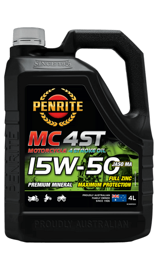 Penrite MC-4ST 15W-50 Mineral Engine Oil 4 Litre