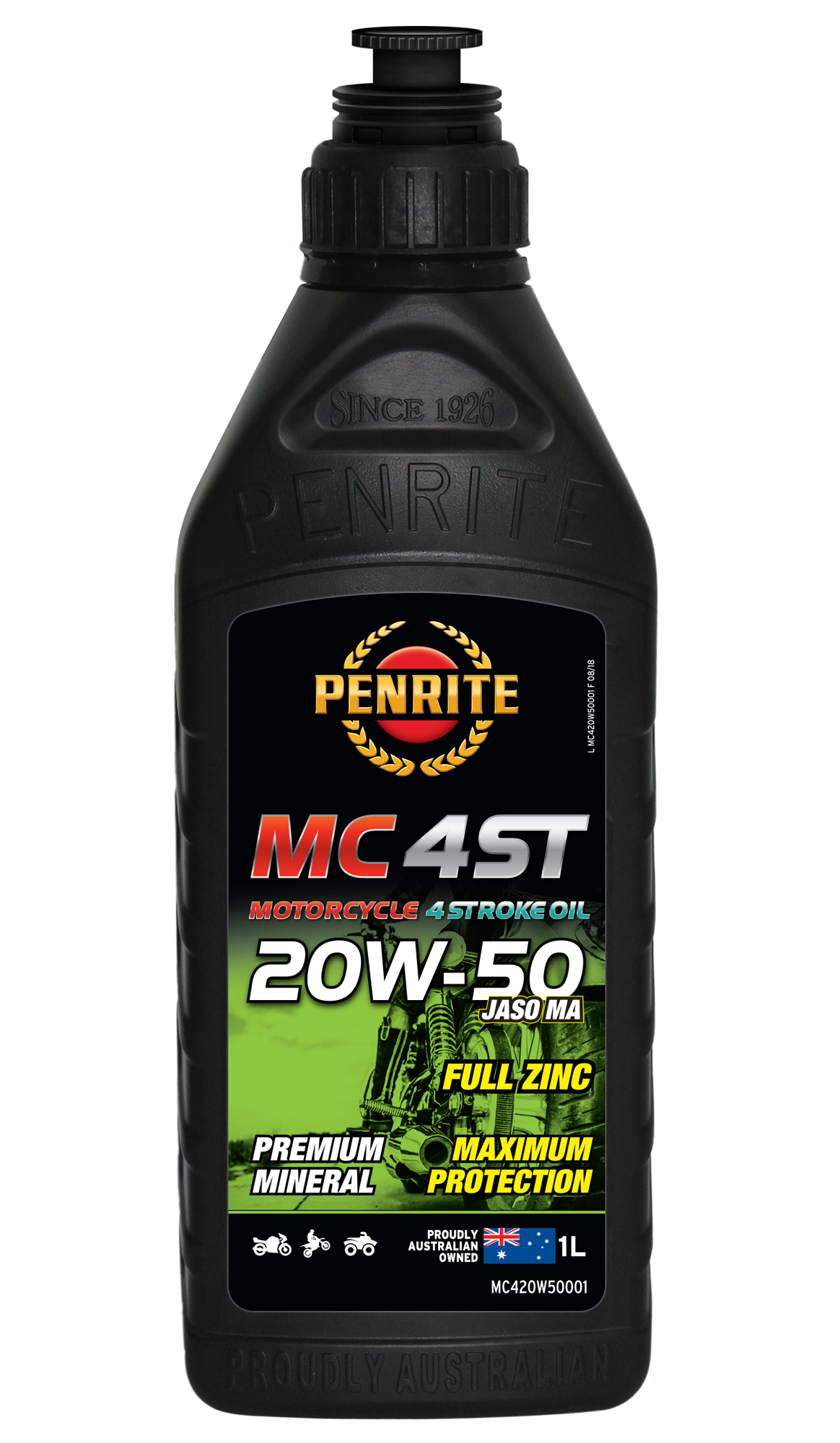 Penrite MC-4ST 20W-50 Mineral Engine Oil 1 Litre