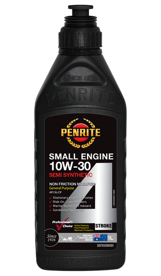 Penrite Small Engine 4 Stroke 10W-30 Semi Synthetic Engine Oil 1 Litre