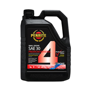 Penrite Small Engine 4 Stroke Sae 30 Mineral Engine Oil 2.5 Litre