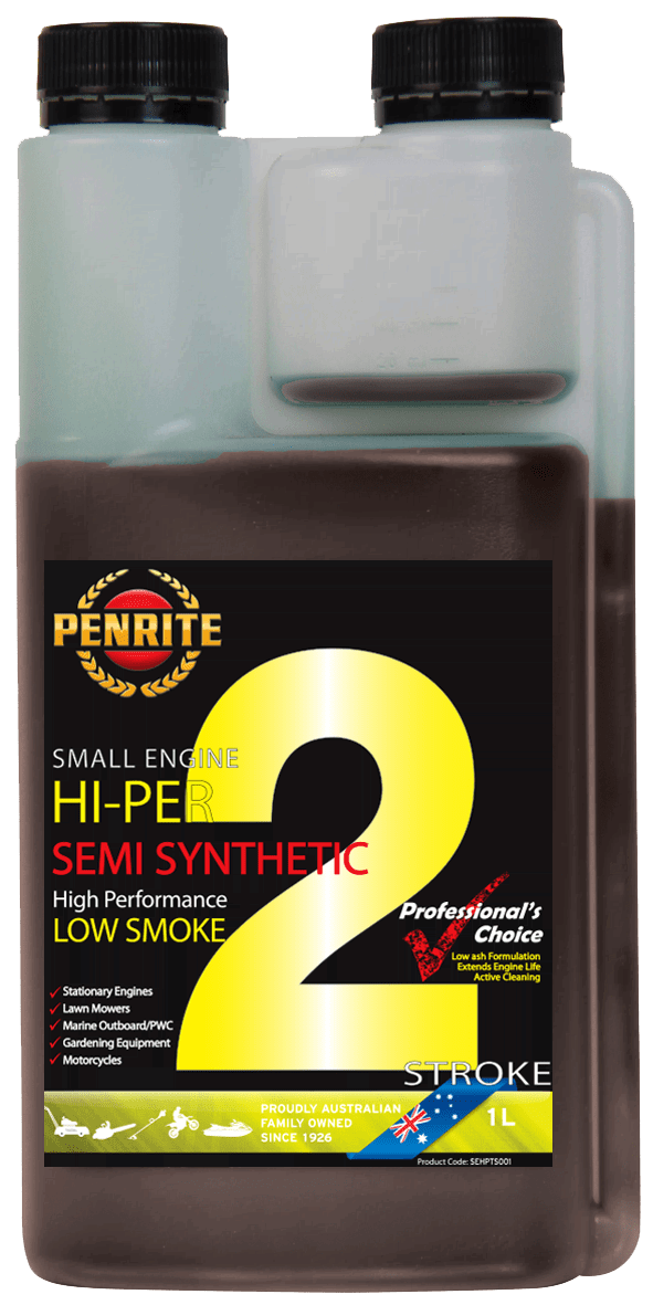Penrite Small Engine Hi-Per 2 Stroke Semi Synthetic Engine Oil 1 Litre