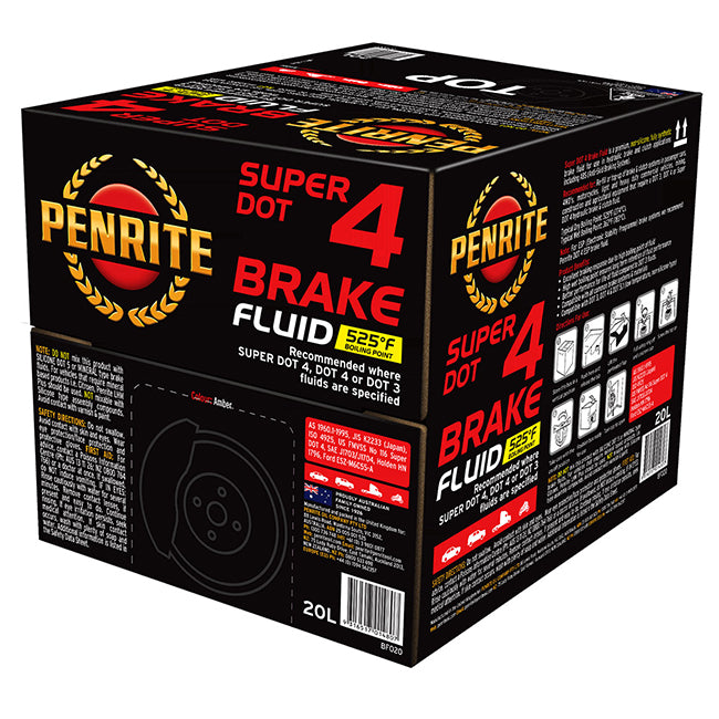 Penrite Super Dot 4 Brake Fluid 20 Litre Box