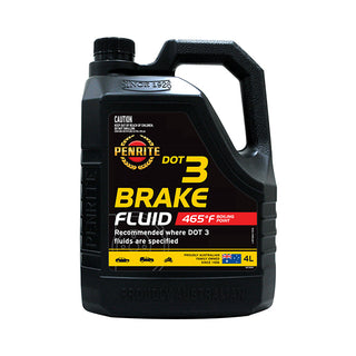 Penrite Brake Fluid Dot 3 4 Litre