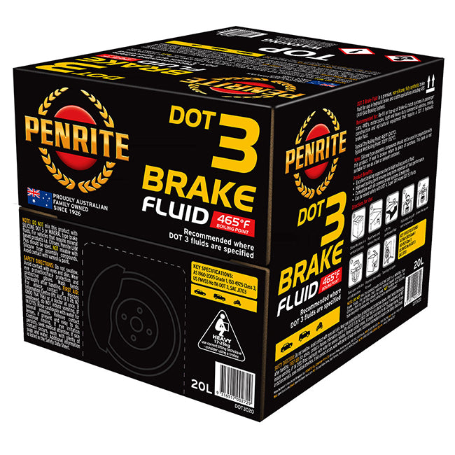 Penrite Dot 3 Brake Fluid 20 Litre Box