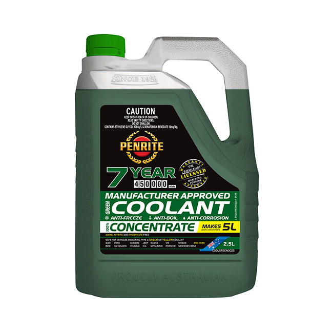 Penrite Green Oem Coolant Concentrate Coolant 2.5 Litre