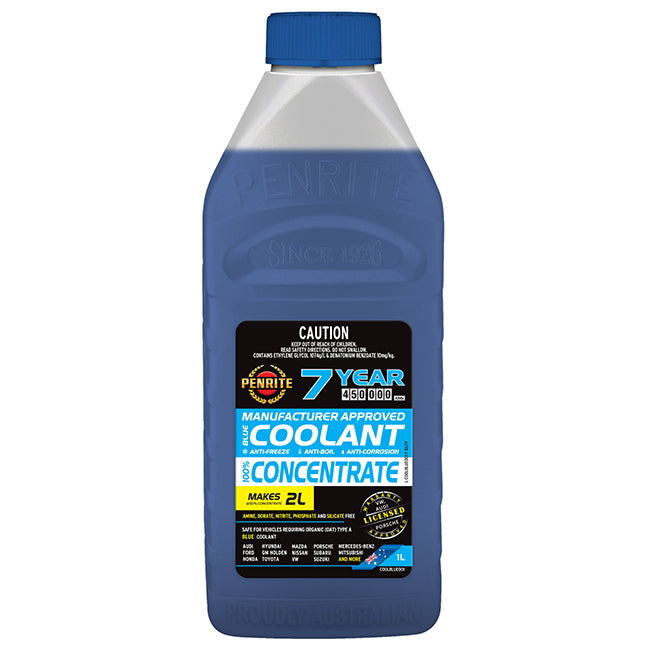 Penrite Blue Oem Coolant Concentrate Coolant 1 Litre