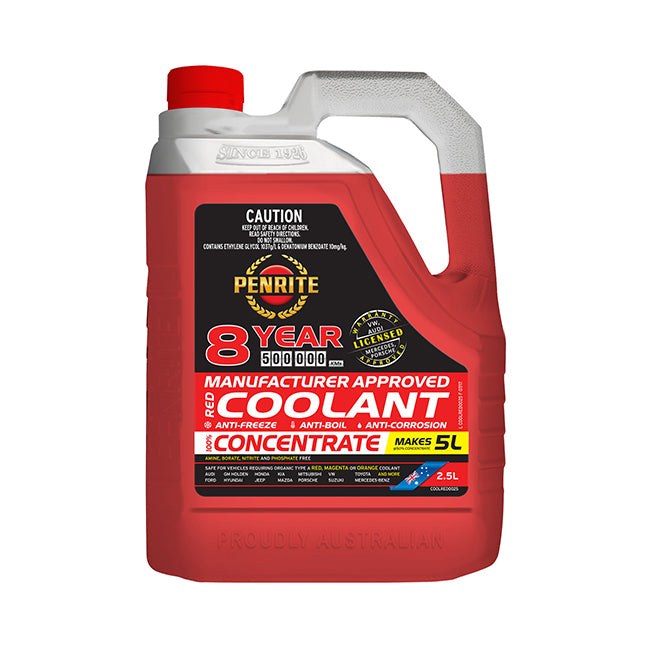 Penrite Red Oem Coolant Concentrate 2.5 Litre