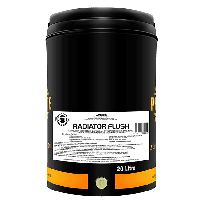 Penrite Radiator Flush Cleaner 20 Litre Drum