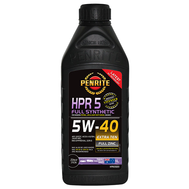 Penrite HPR 5 5W-40 Full Synthetic Engine Oil 1 Litre