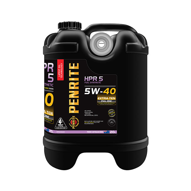 Penrite HPR 5 5W-40 Full Synthetic Engine Oil 20 Litre