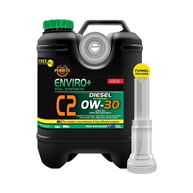 Penrite Enviro+ C2 0W-30 Full Synthetic (Diesel) Engine Oil 10 Litre