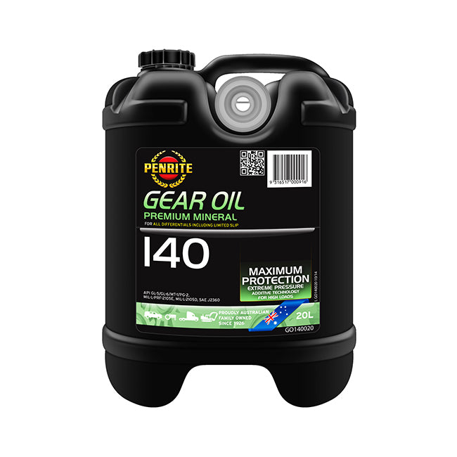 Penrite 140 Mineral Gear Oil 20 Litre