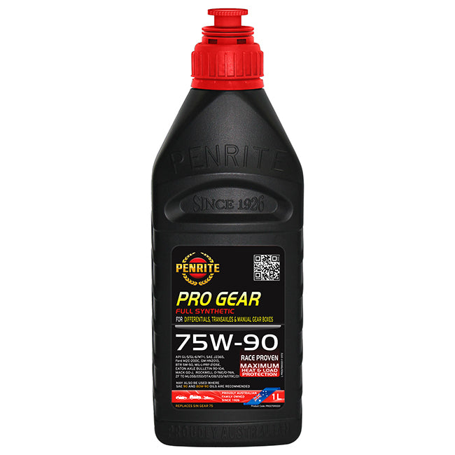 Penrite Pro 75W-90 Premium Full Synthetic Gear Oil 1 Litre