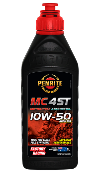 Penrite MC-4ST 10W-50 100% Pao Ester Full Synthetic Engine Oil 1 Litre