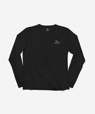 Saint Basic Long Sleeve Tee - Black