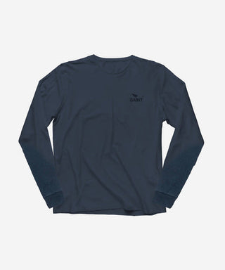 Saint Basic Long Sleeve Tee Petrol Blue