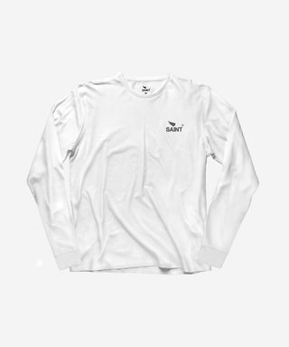 Saint Basic Long Sleeve Tee - White