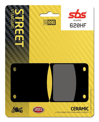 SBS Organic Brake Pads Front-Rear - 620HF-