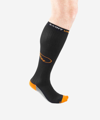 Saint Moto Compression Sock Black