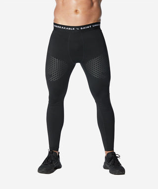 Saint Layers Men's Compression Tight Black / Charcoal