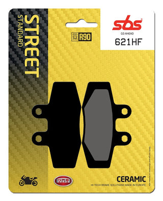SBS Organic Brake Pads Front-Rear - 621HF-