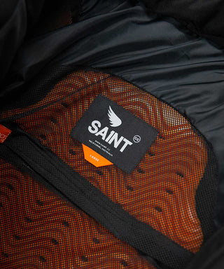 Saint Armoured Puffer Jacket Black