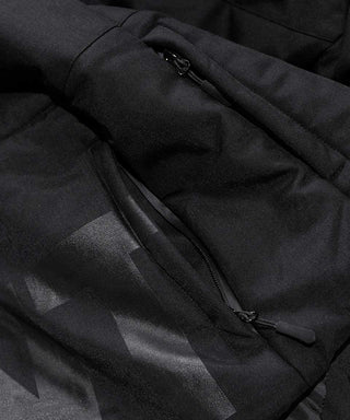 Saint Armoured Puffer Jacket Black