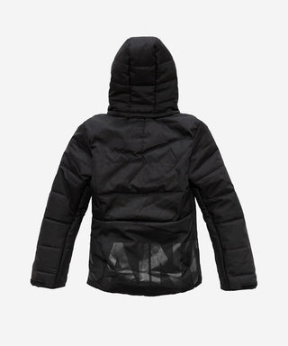 Saint Armoured Puffer Jacket Black