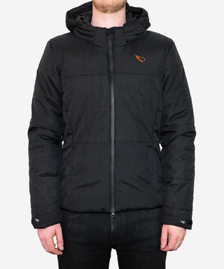 Saint Armoured Puffer Jacket Black