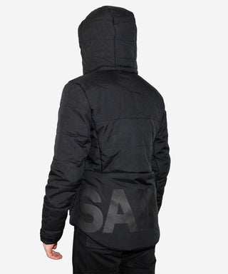 Saint Armoured Puffer Jacket Black